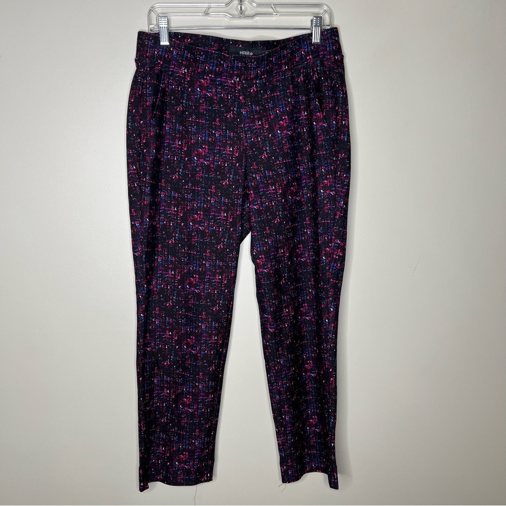 Torrid Pull On Abstract Print Ankle Pants Size 00R/10